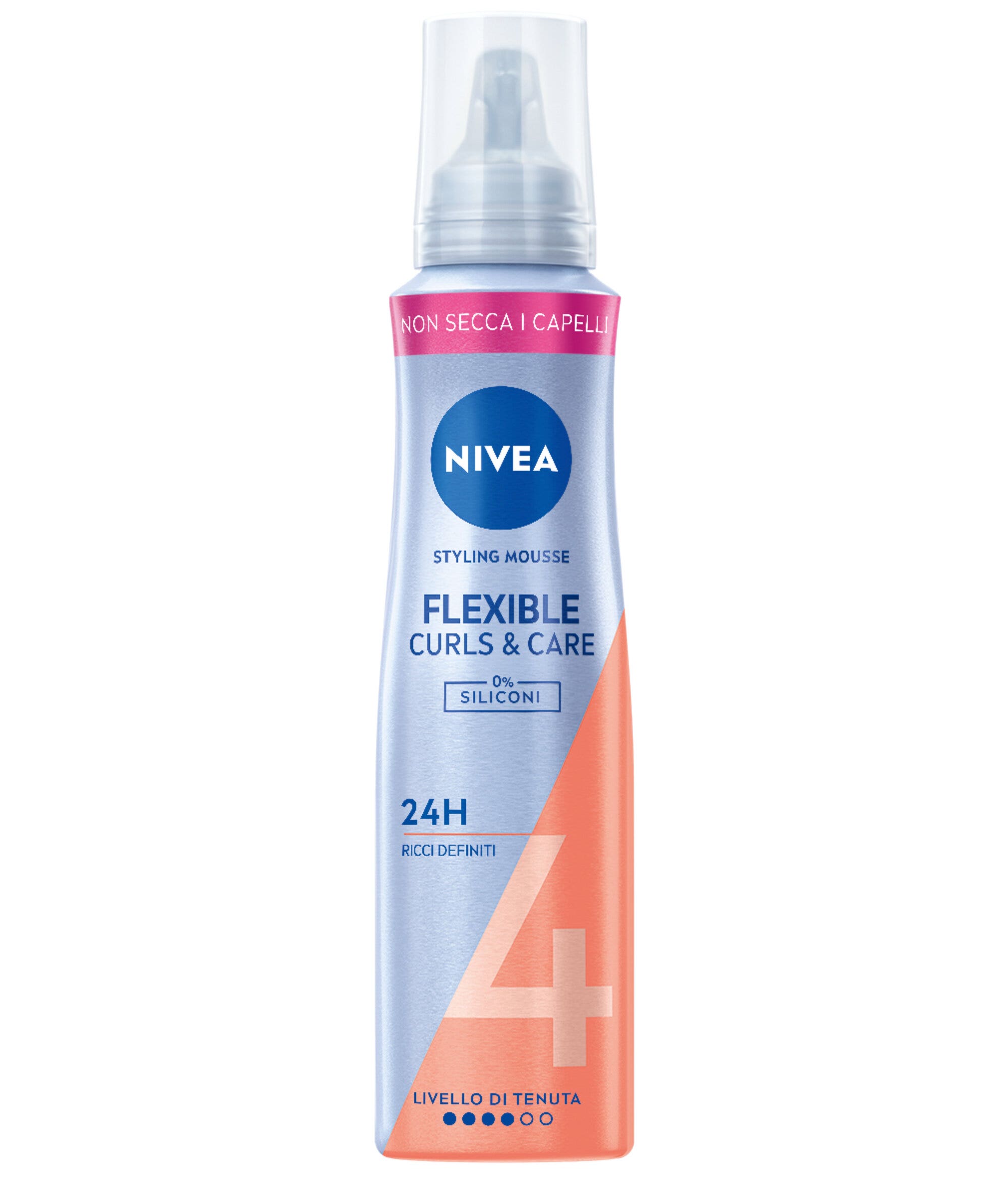 Nivea Styling Mousse Cuidado Rizos Flexibles 150ml-1
