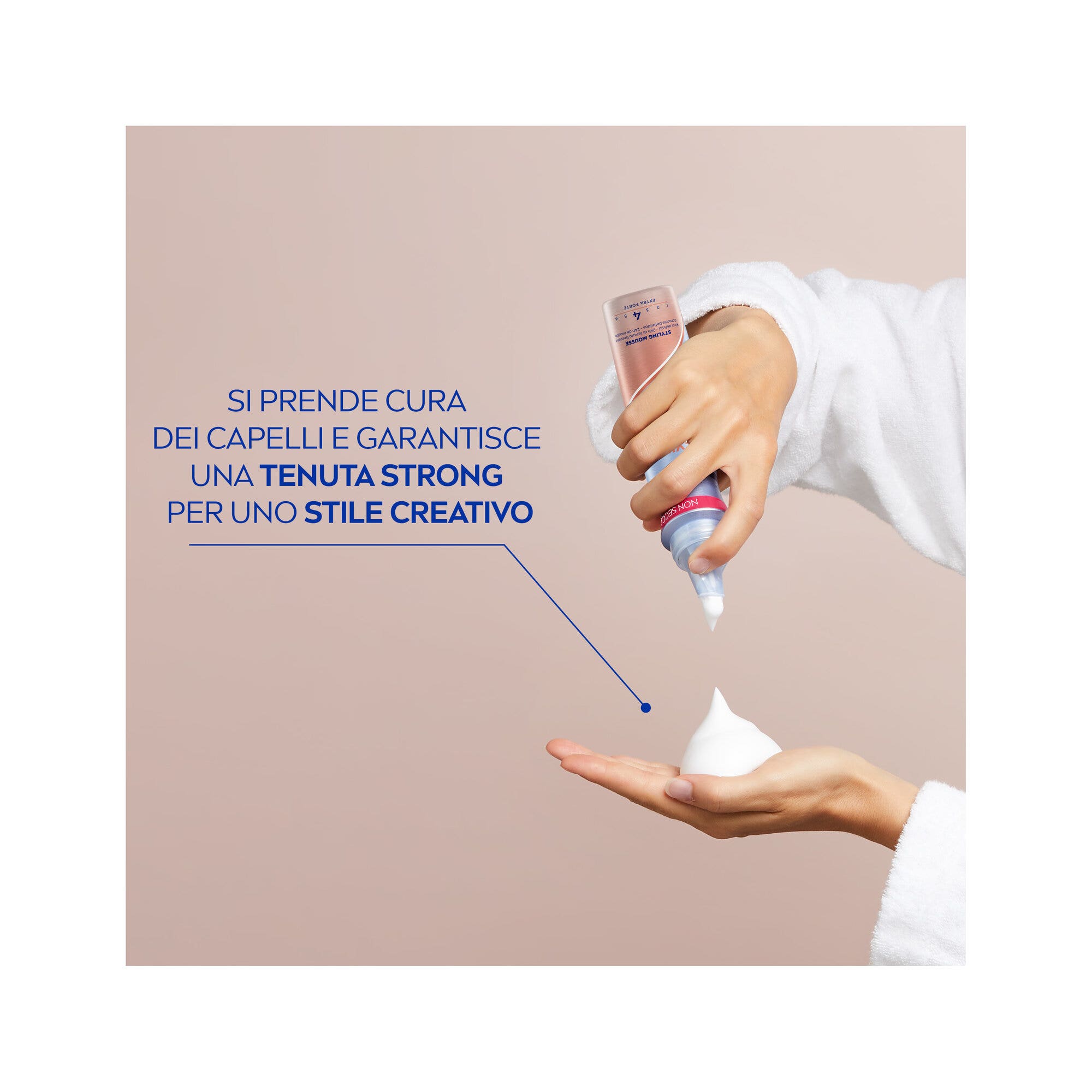 Nivea Styling Mousse Cuidado Rizos Flexibles 150ml-3