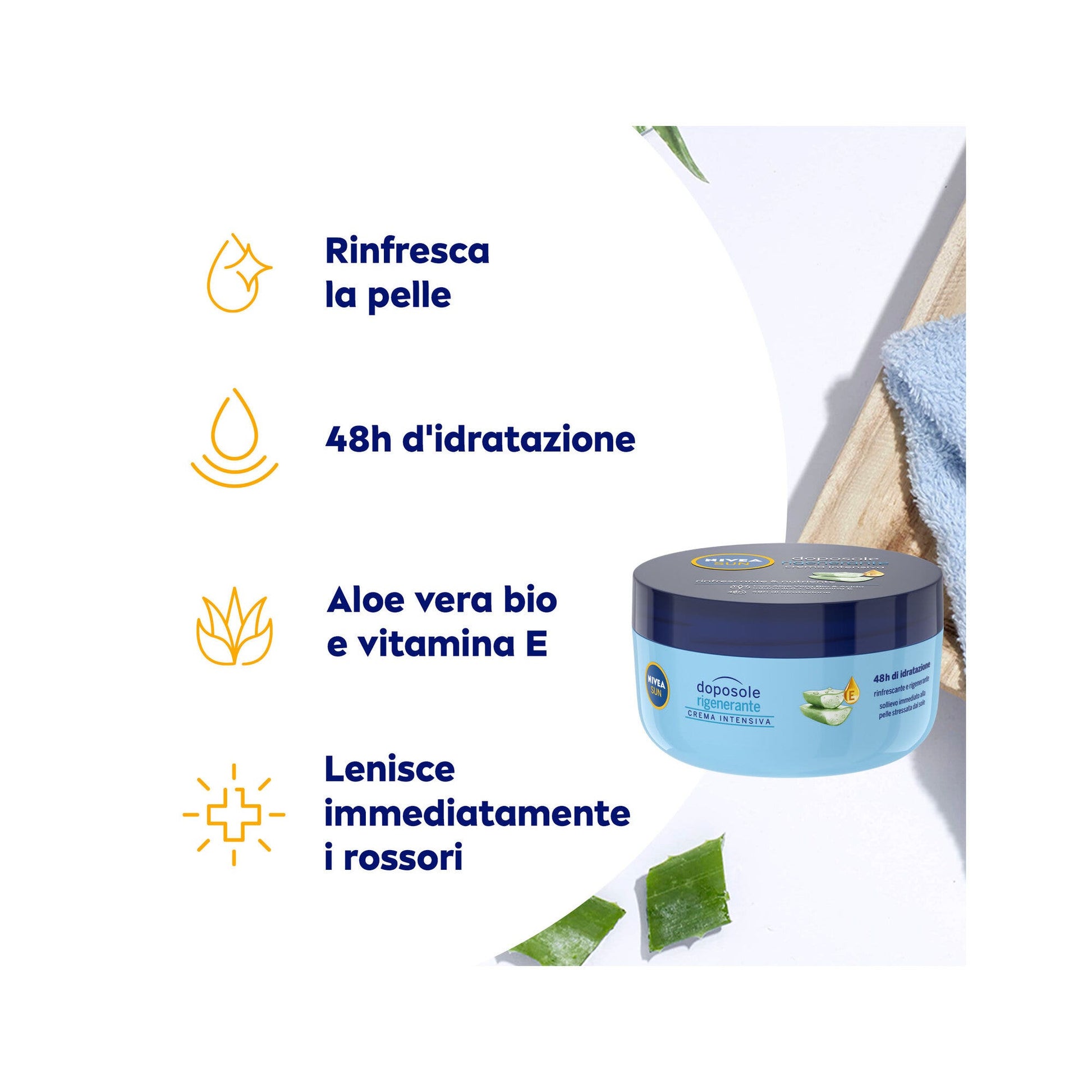 Nivea Sun Crema Después Del Sol Regeneradora Intensiva 300ml-9