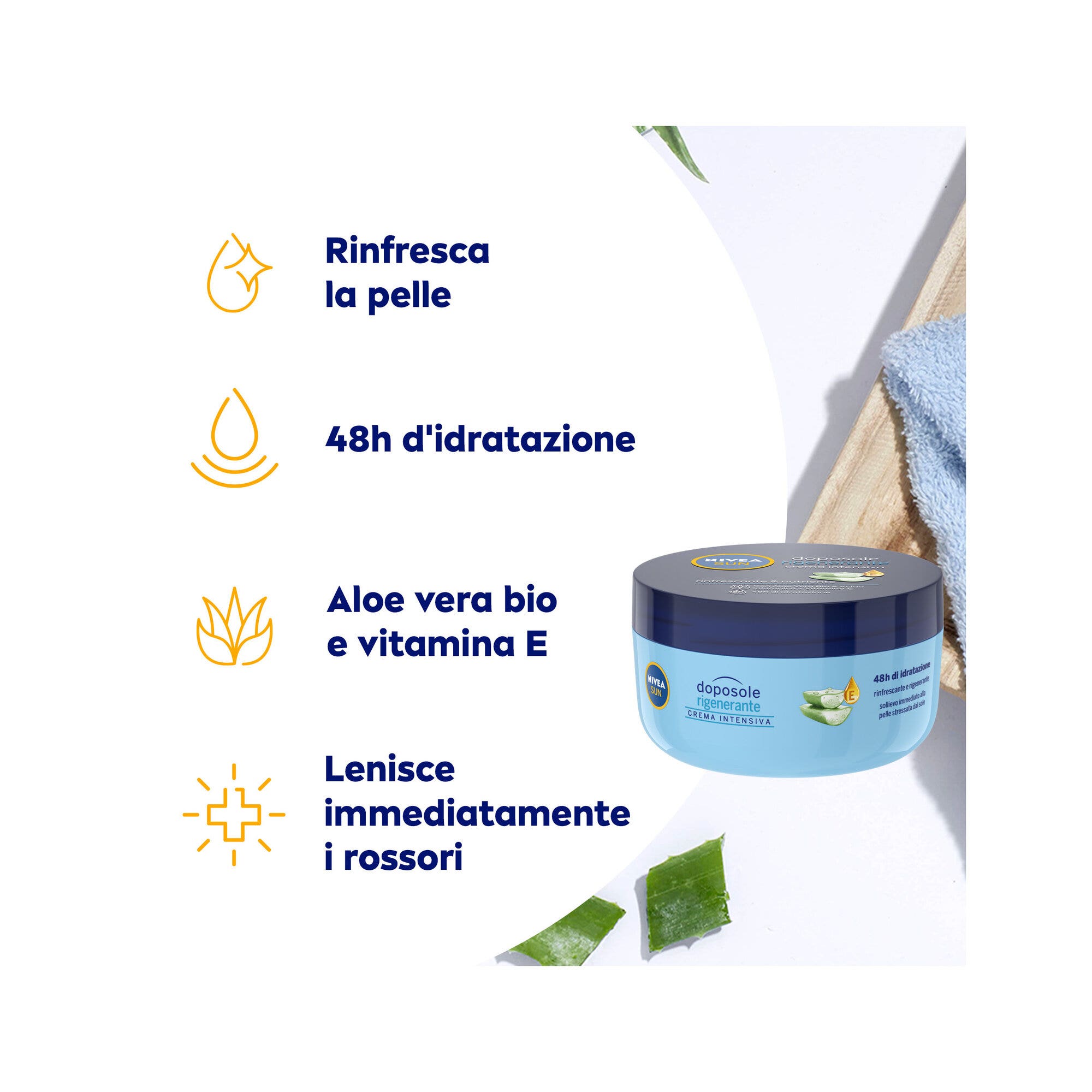 Nivea Sun Crema Después Del Sol Regeneradora Intensiva 300ml-9