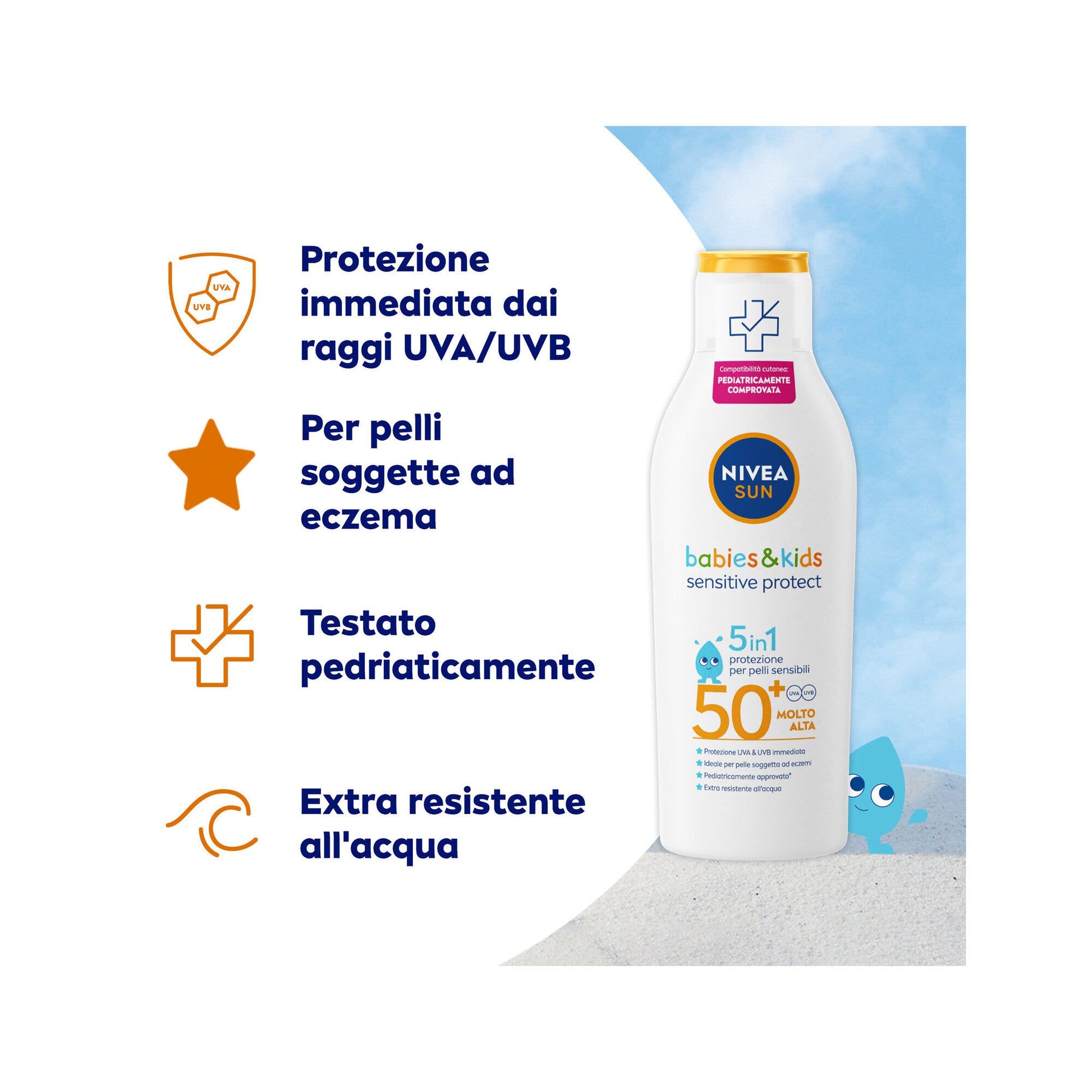 Nivea Sun Kids Sensitive Spray Spf 50+ 200ml-3