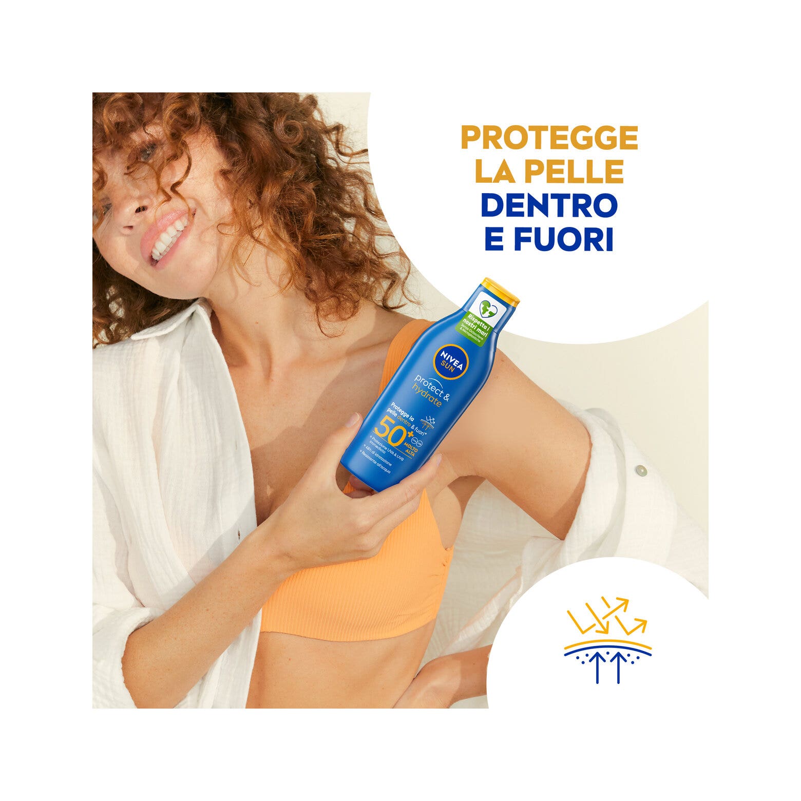 Nivea Sun Leche Solar Protege & Hidrata Spf 50+ 200ml-14
