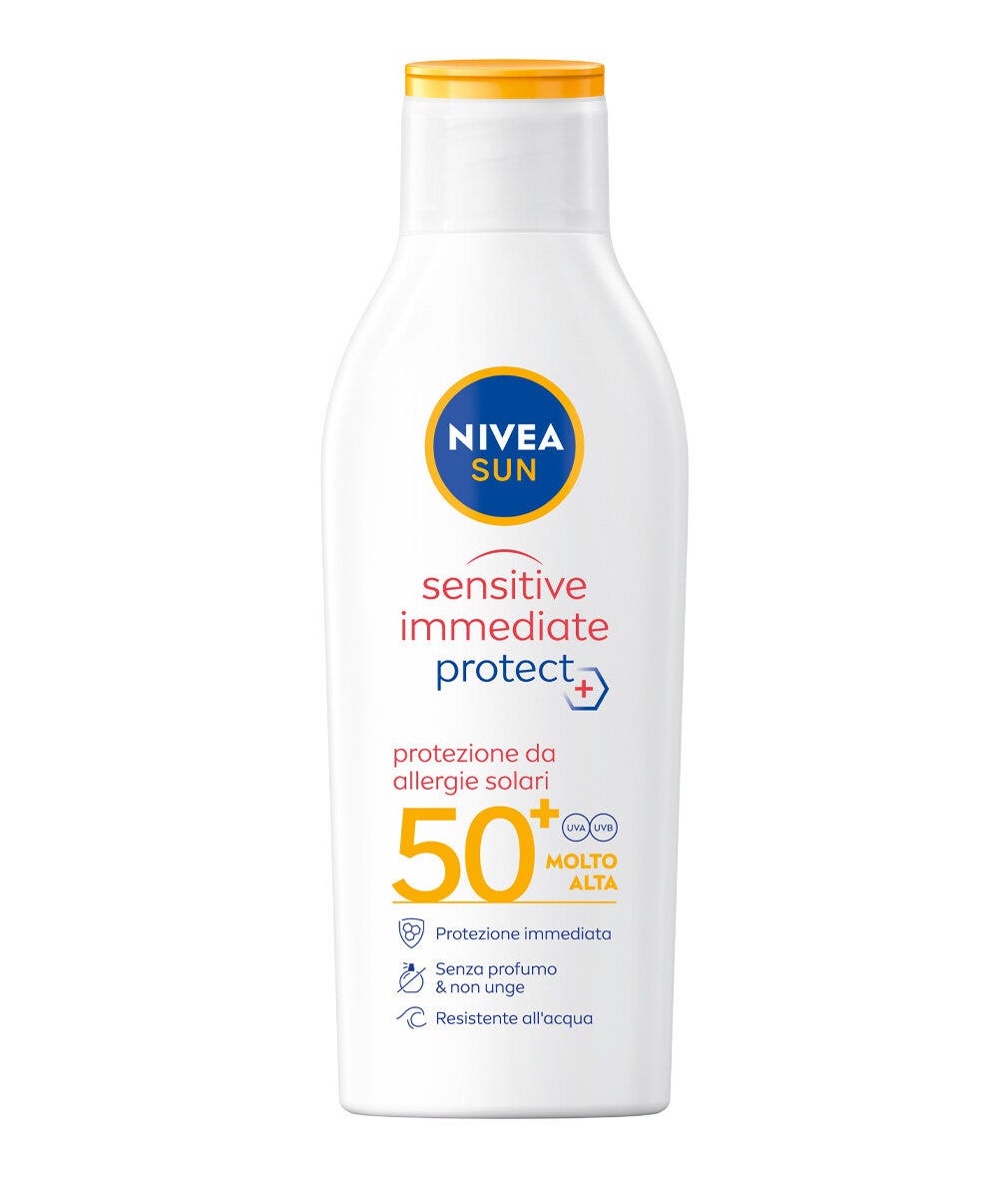Nivea Sun Sensitive Leche Protección Inmediata SPF50+ 200ml-2