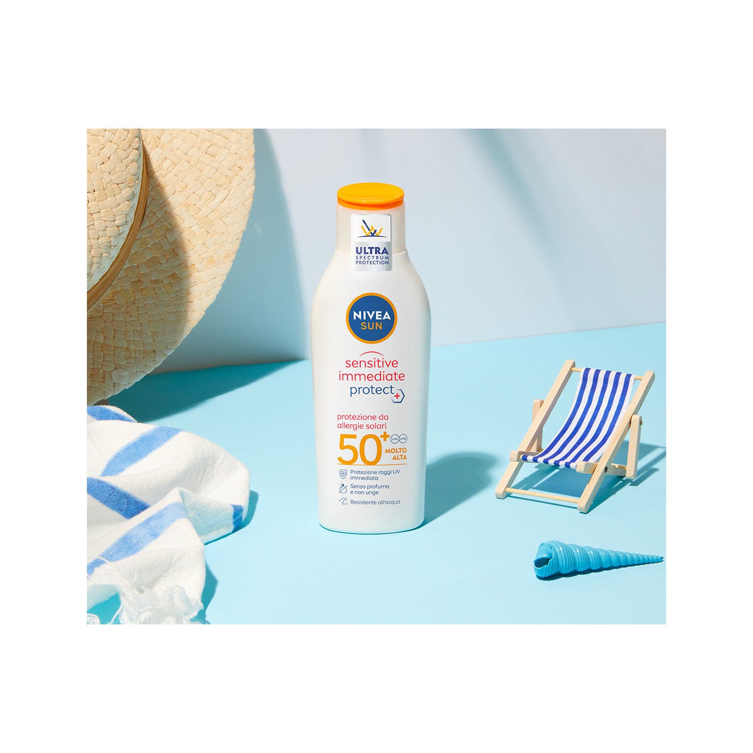Nivea Sun Sensitive Leche Protección Inmediata SPF50+ 200ml-5