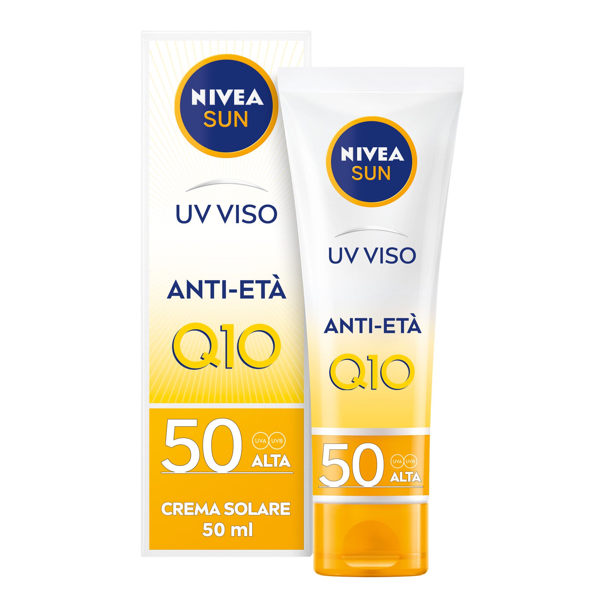Nivea Sun Uv Rostro Antiarrugas Antimanchas Spf50 50ml-2
