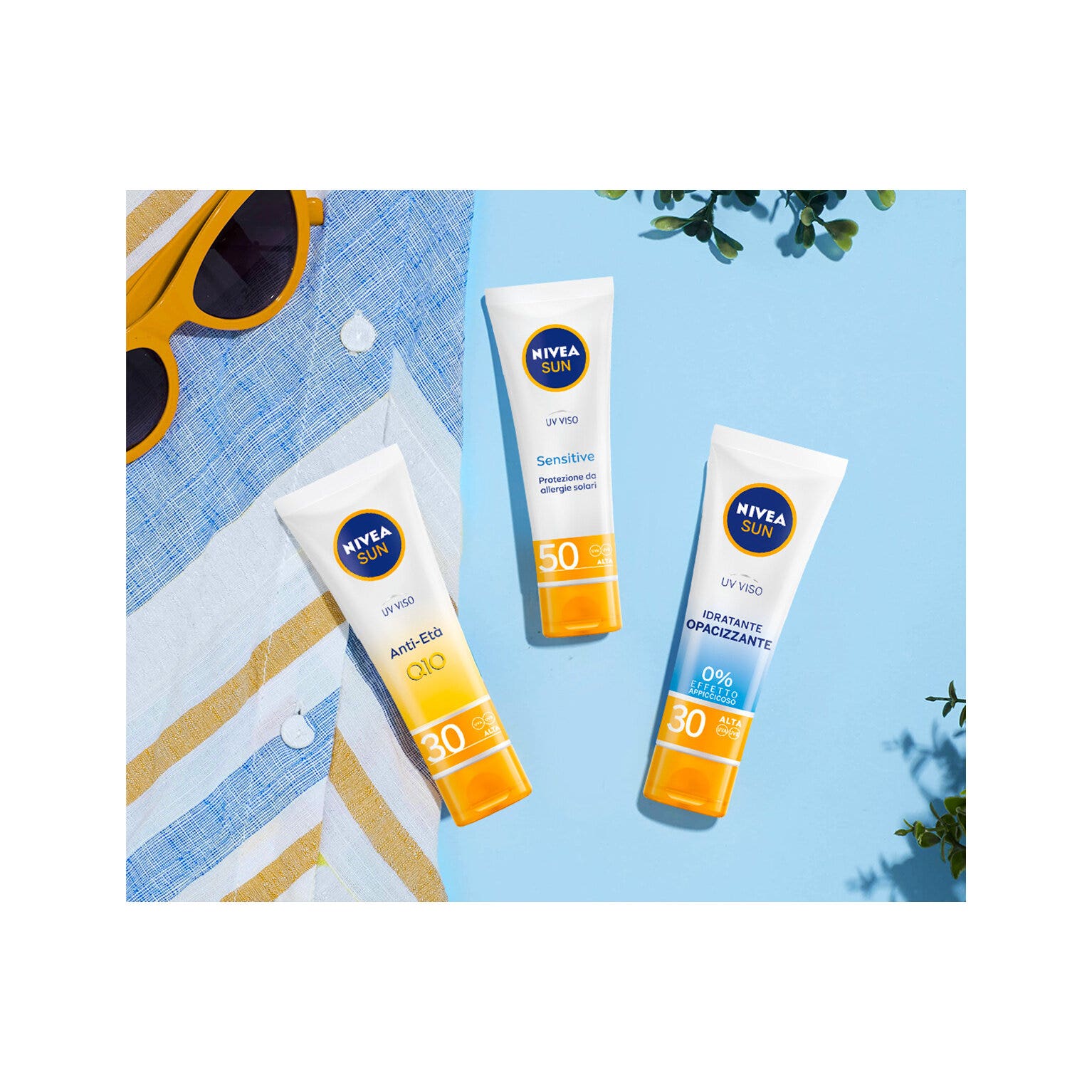 Nivea Sun Crema Facial Pieles Sensibles Uv SPF50 50ml-8