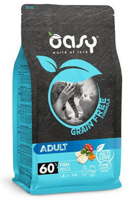 Oasy Grain Free Formula Adult Pescado Pienso Seco para Gatos 300g-1