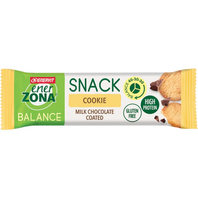 Enerzona Snack Galleta Chocolate Con Leche 1 Barra 33g-3