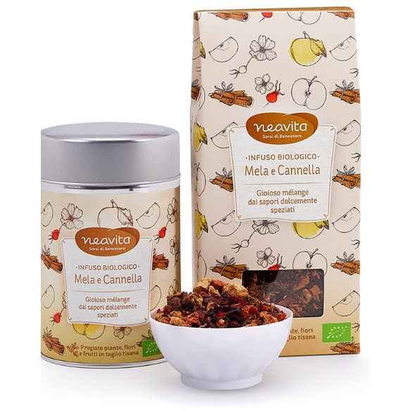 Neavita Recambio Infusión Manzana / Canela 100g-3