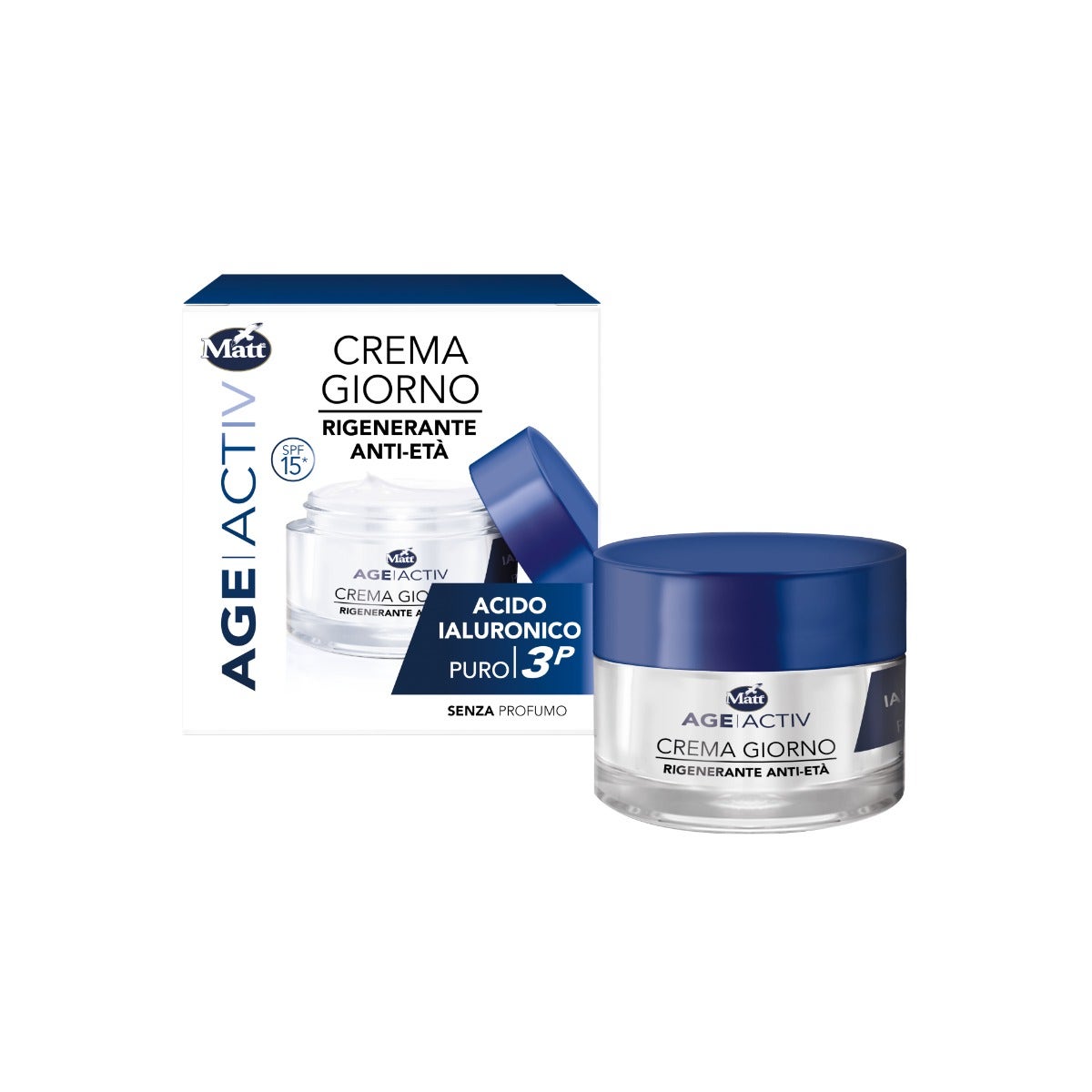Matt Ageactiv Crema Facial Regeneradora Antiedad Día SPF15 50ml-4