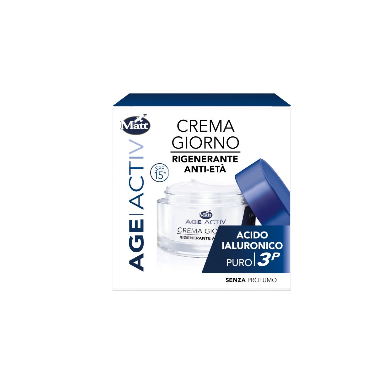 Matt Ageactiv Crema Facial Regeneradora Antiedad Día SPF15 50ml-5