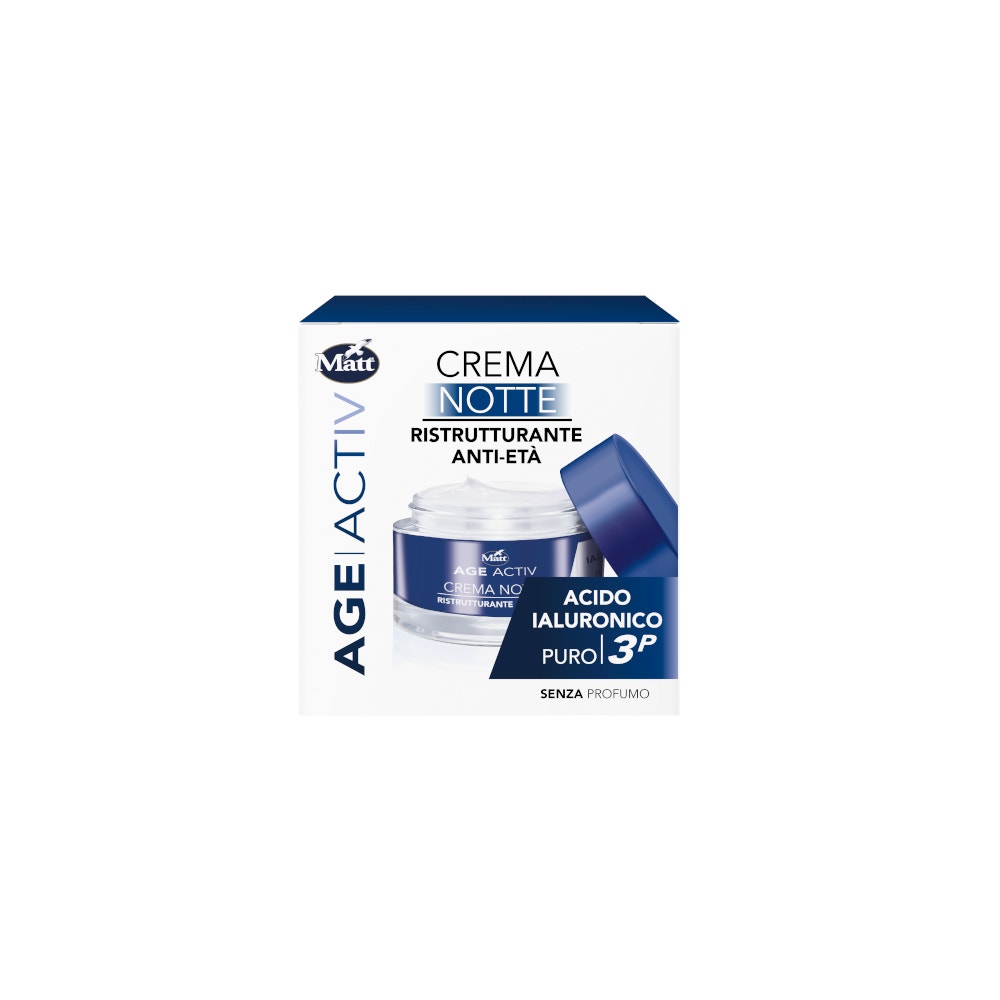 Matt Ageactiv Crema Facial Reestructurante Antiedad Noche 50ml-6