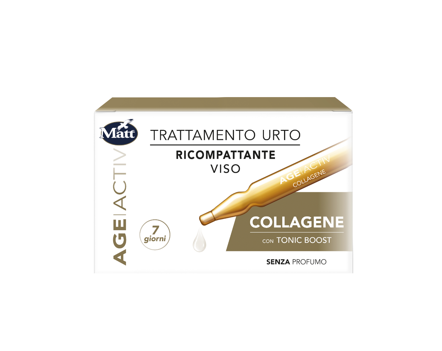 Matt Age Activ Colágeno Tratamiento Facial Recompactante Shock 14ml-2