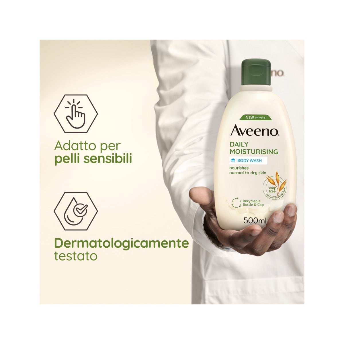 Aveeno Gel de Baño Hidratante Diario 500ml-17
