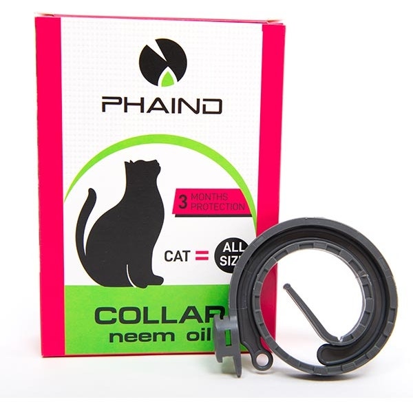 Phaind Collar Gatos De Aceite De Neem 35cm-1