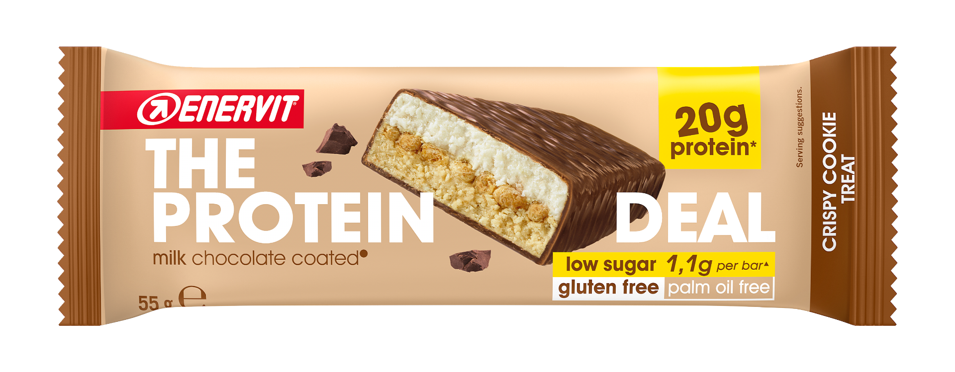 Enervit The Protein Deal Protein Bar Cookie 55g-2