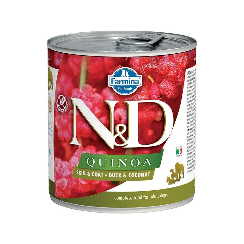 Farmina Natural & Delicious Quinoa Piel Y Pelaje Con Pato Y Coco Para Perros Adultos 285g-1