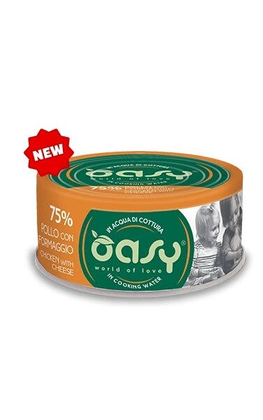 Oasy More Love Gato Pollo con Queso 70g-1