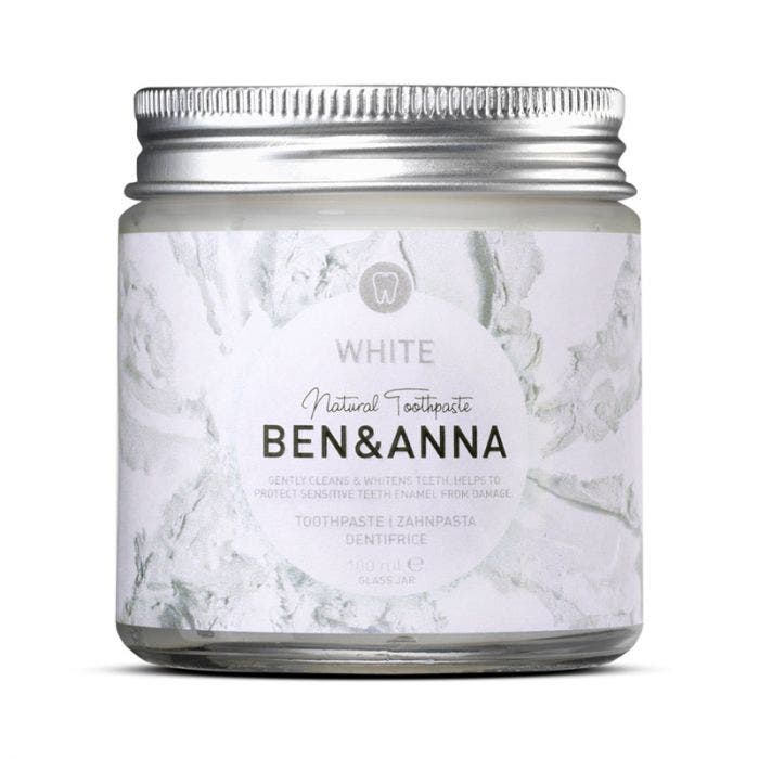 Pasta de dientes blanca Ben & Anna 100ml-2