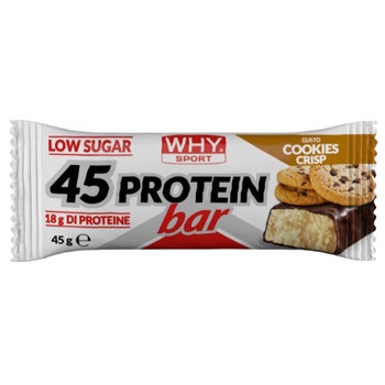 Why Sport 45 Protein Bar Galletas Crujientes 45g-2