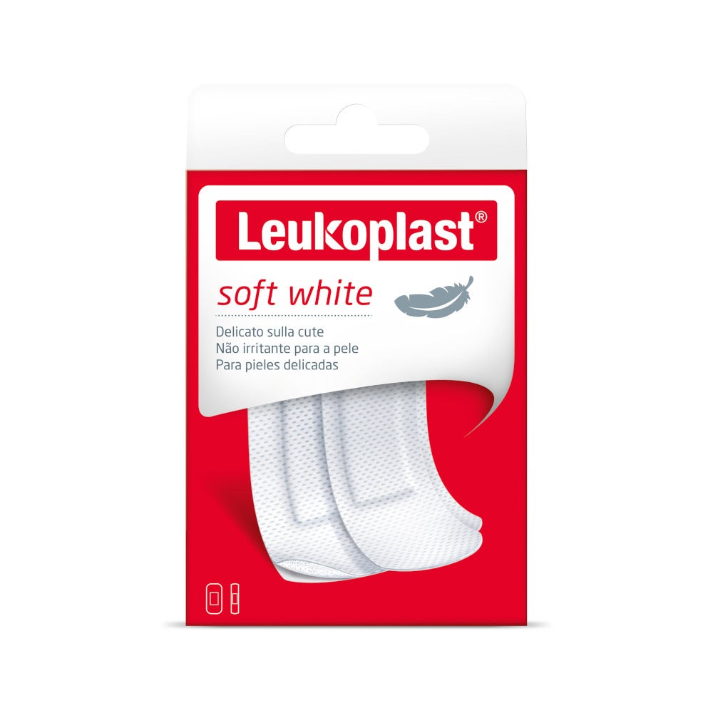 Leukoplast Parches Blandos Blancos 20 Piezas Surtidas-2