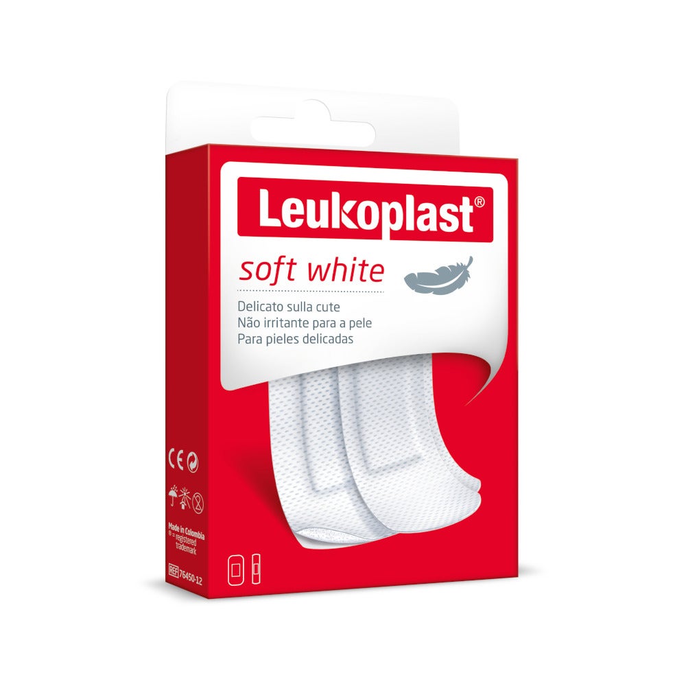 Leukoplast Parches Blandos Blancos 20 Piezas Surtidas-3