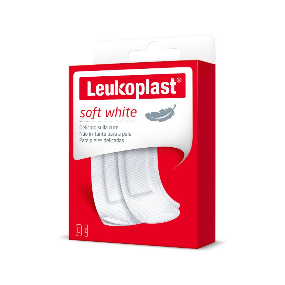 Leukoplast Parches Blandos Blancos 20 Piezas Surtidas-4