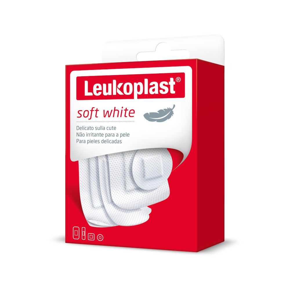 Leukoplast Parches Blandos Blancos 40 Piezas Surtidas-4