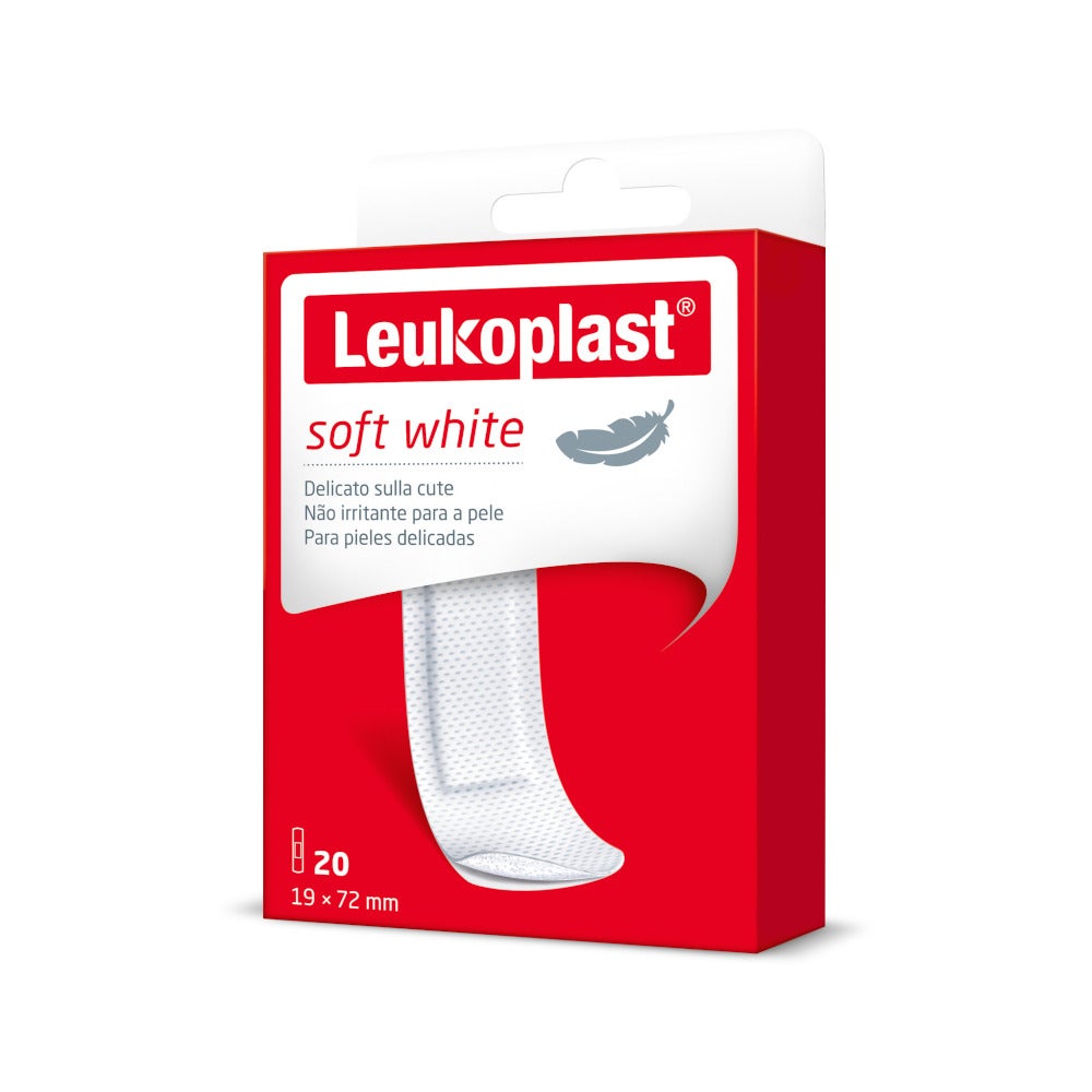 Leukoplast Soft White Parches 72mmx19mm 20 Piezas-4