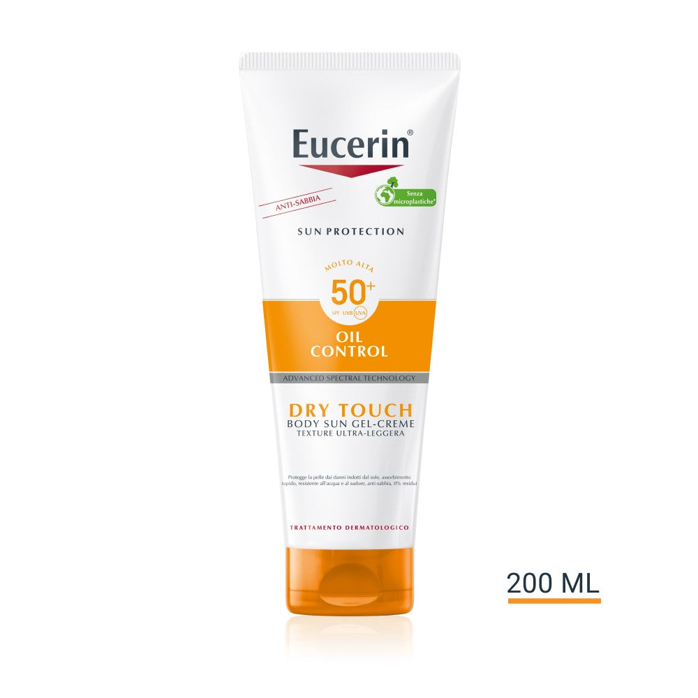 Eucerin Sensitive Protect Sun Oil Control Crema-Gel Tacto Seco 200ml SPF50+-6