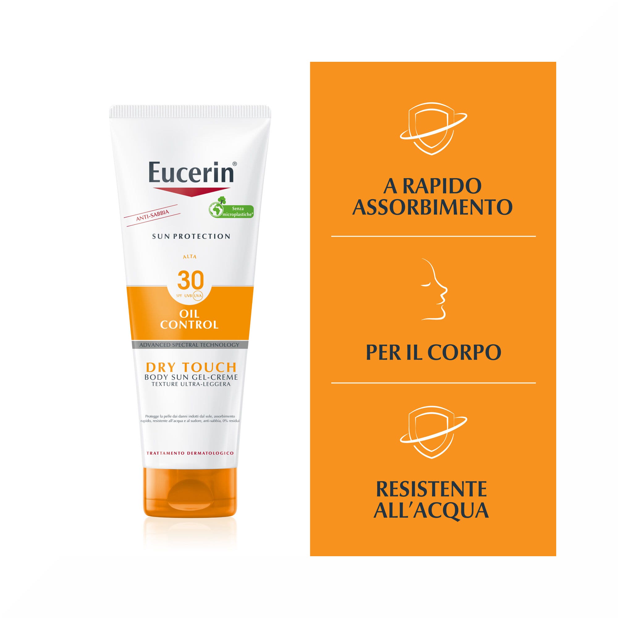 Eucerin Sensitive Protect Sun Spray Transparente Tacto Seco SPF30 200ml-3