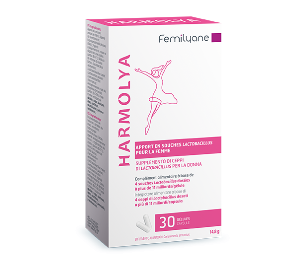 Laboratoires Bailleul Harmolya Lactobacillus Suplemento 30 Cápsulas-2