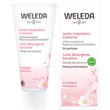 Weleda Leche Limpiadora Almendras 75ml-2