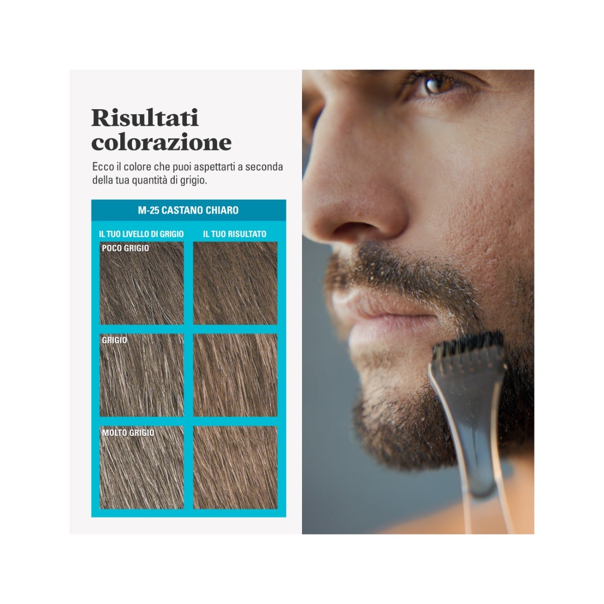 Just For Men Barba y Bigote M25 Marrón Claro 51g-10