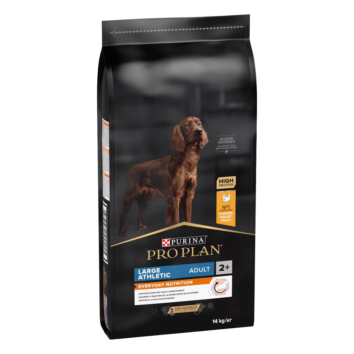 Purina Pro Plan Large Athletic Adult Everyday Nutrition Alimento seco con pollo para perros adultos de razas grandes Bolsa de 14 kg-3