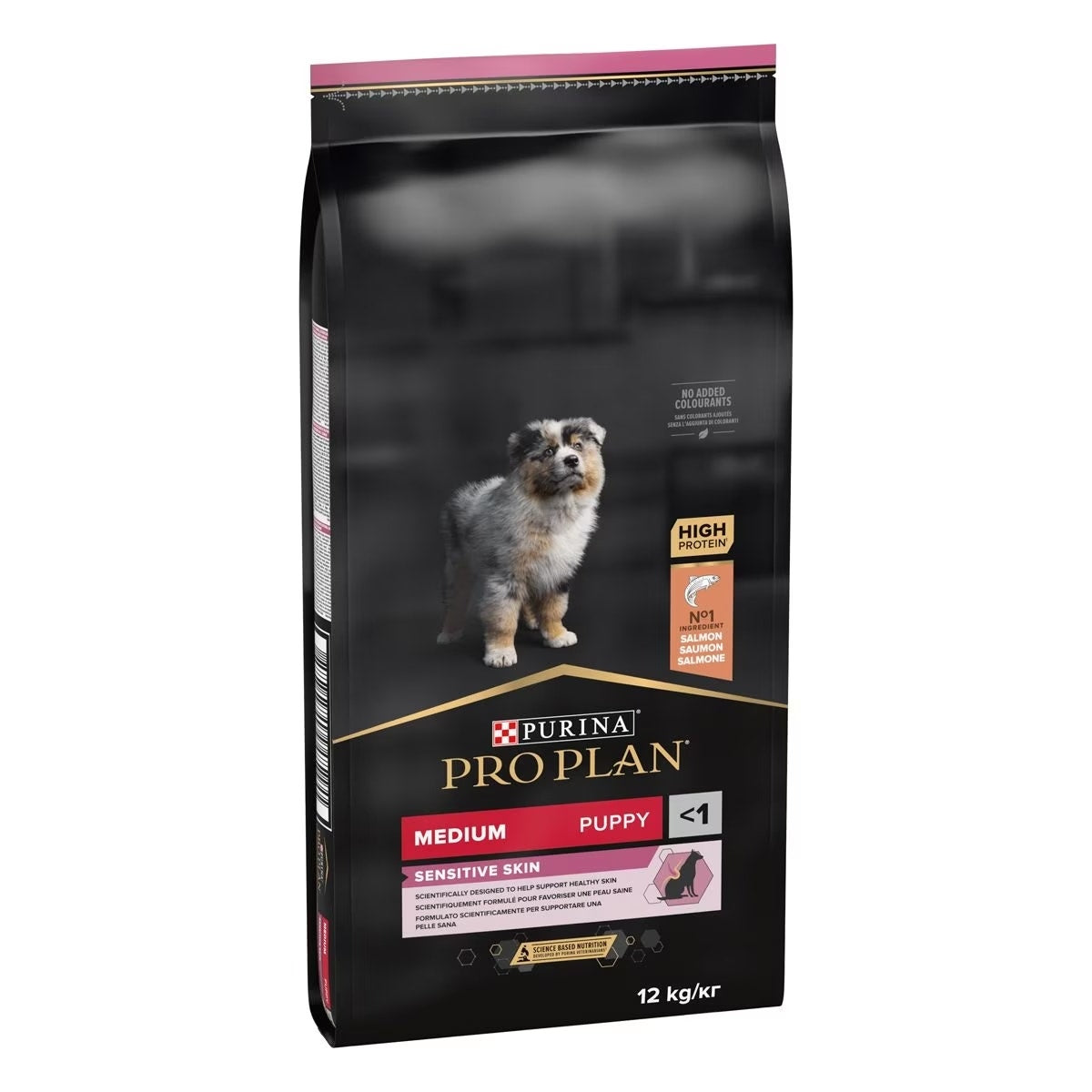 Purina Pro Plan Medium Puppy Piel Sensible Pienso Con Salmón Para Cachorros Tamaño Mediano Bolsa 12 kg-2