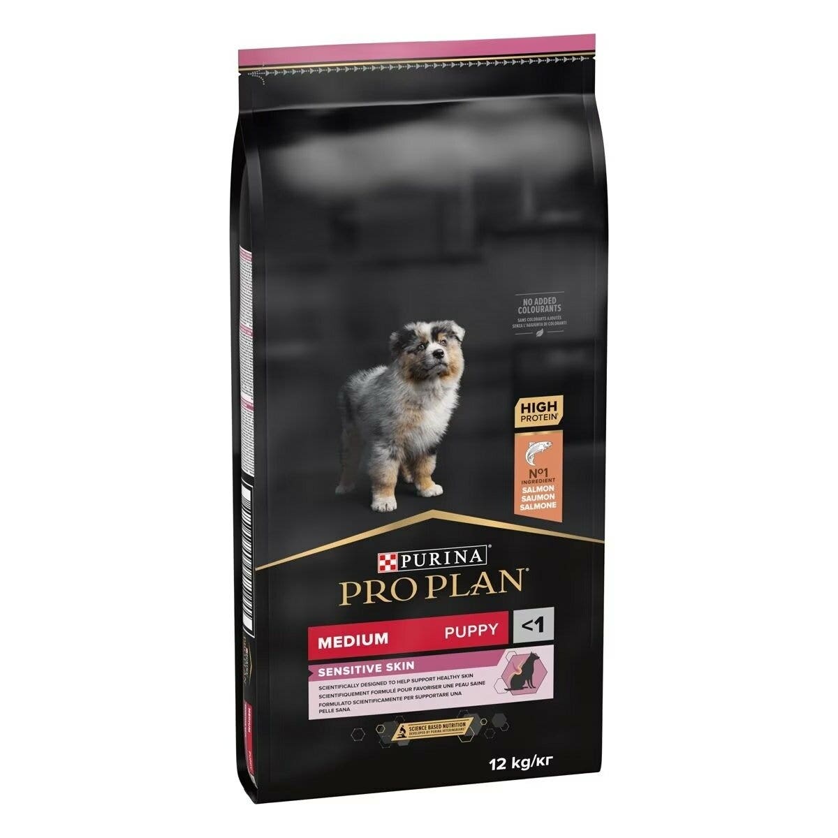 Purina Pro Plan Medium Puppy Piel Sensible Pienso Con Salmón Para Cachorros Tamaño Mediano Bolsa 12 kg-3