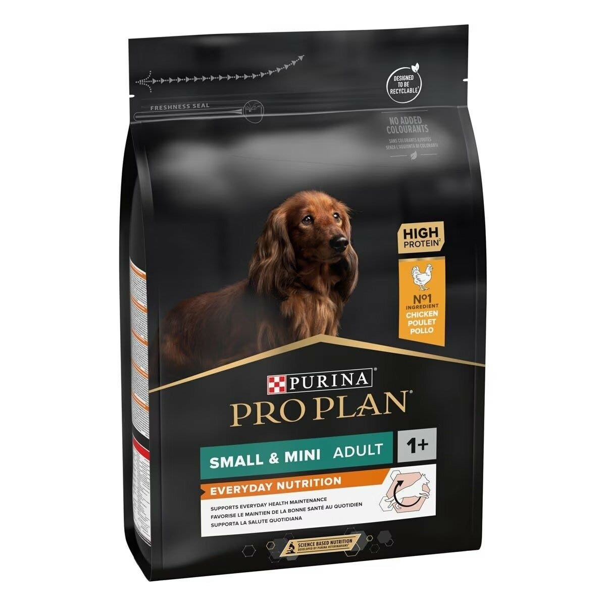 Purina Pro Plan Small & Mini Adult Everyday Nutrition Pienso Seco Con Pollo Para Perros Adultos Small/Mini Bolsa 3 kg-3
