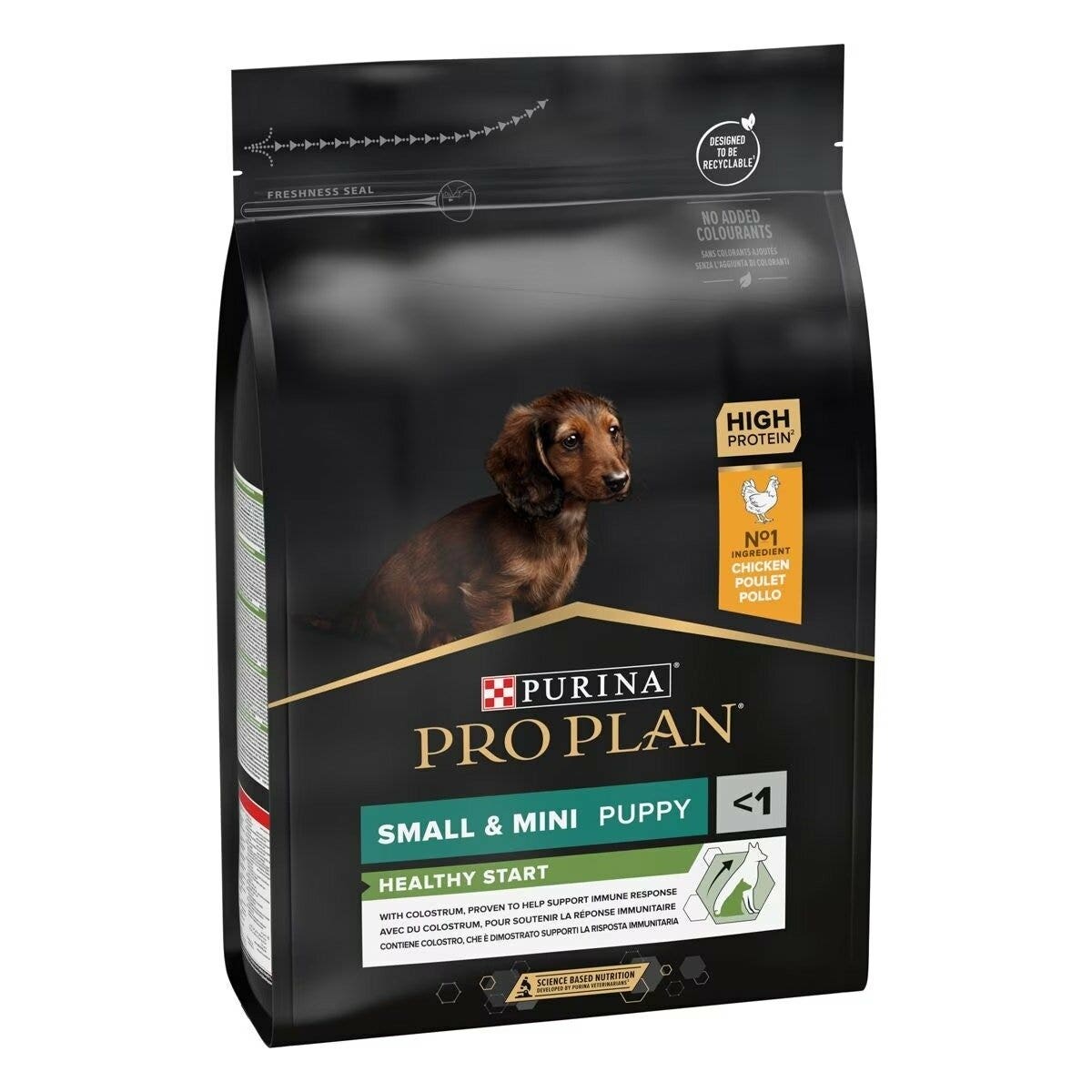 Purina Pro Plan Small y Mini Puppy Healthy Start Pienso Seco Con Pollo Para Cachorros De Razas Small/Mini Bolsa 3 kg-3