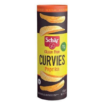 Schar Curvies Patatas Fritas Pimentón Sin Gluten 170g-2