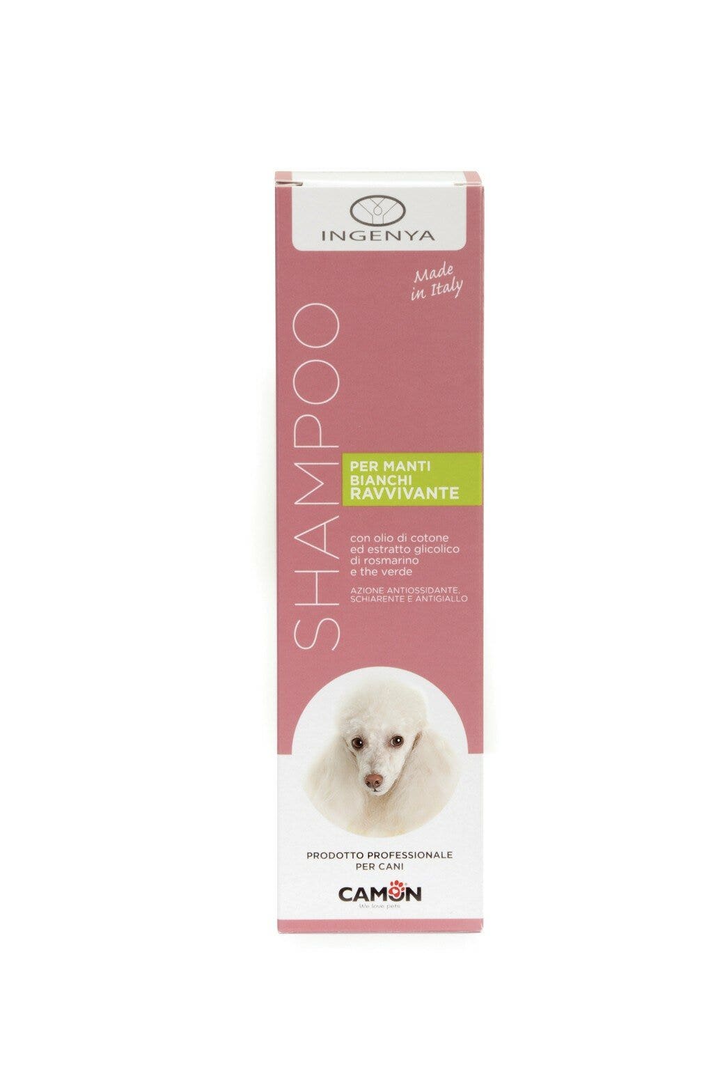 Camon Champú Reviviente Para Perros De Bata Blanca 250ml-1