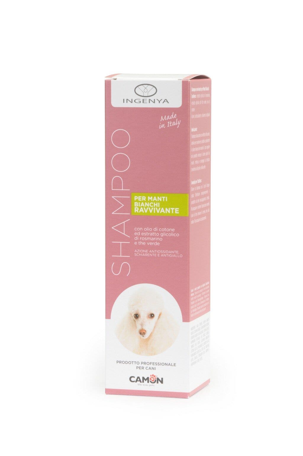Camon Champú Reviviente Para Perros De Bata Blanca 250ml-3
