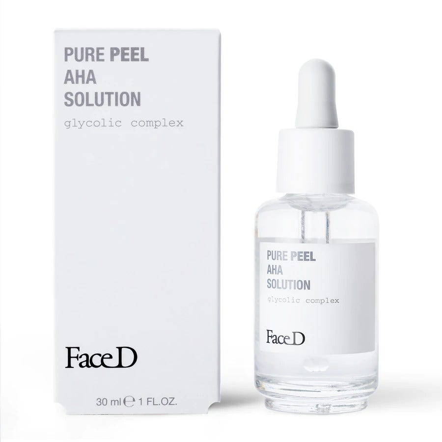 Face D Pure Peel AHA Solución Facial Exfoliante 30ml-2