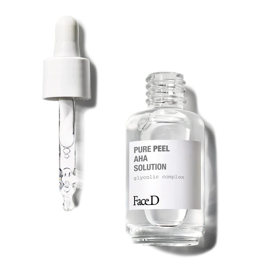 Face D Pure Peel AHA Solución Facial Exfoliante 30ml-1