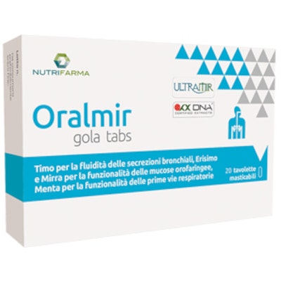 Oralmir Gola Tabs 20 Comprimidos Masticables-1