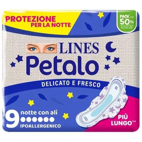 Líneas Pétalo Azul Medianoche 9 Piezas-2