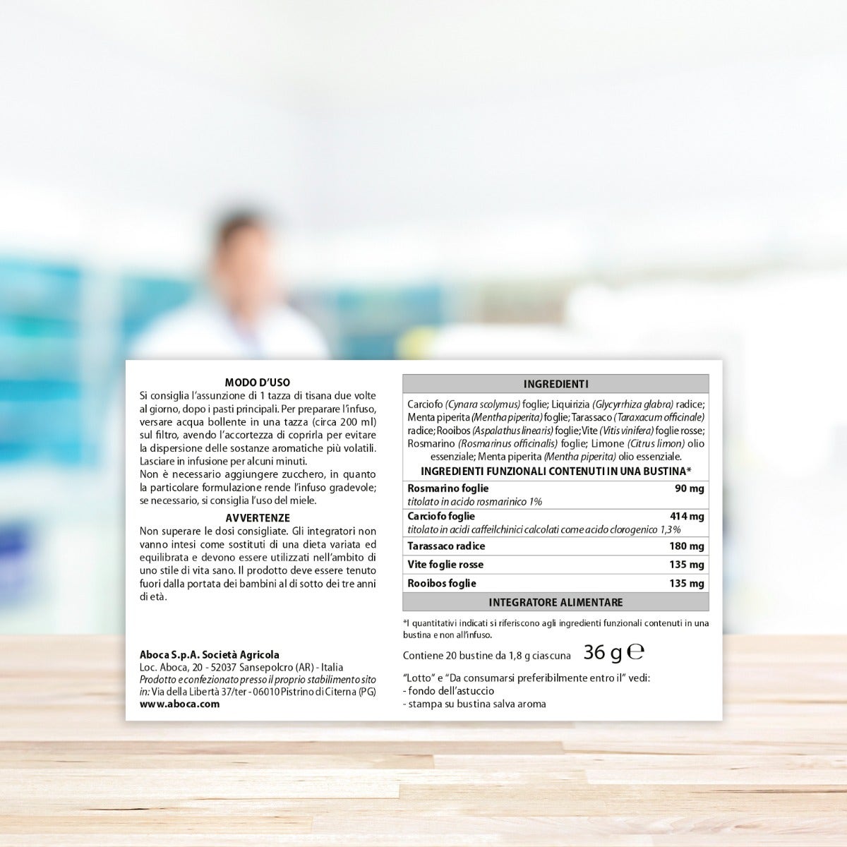 Aboca Epakur Té De Hierbas Digestivo 20 Filtros-5