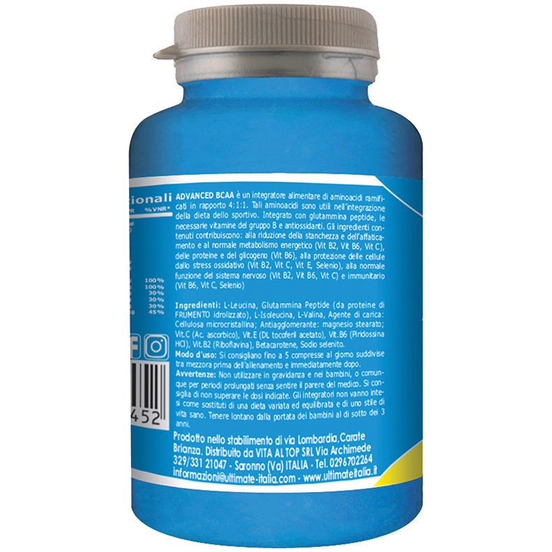 Ultimate Advanced BCAA 120 tabletas-5