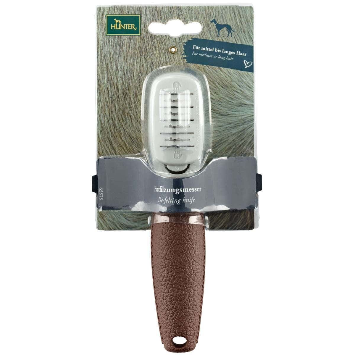 Hunter Cuchillo Desmatizador para Perros 1 Pieza-2
