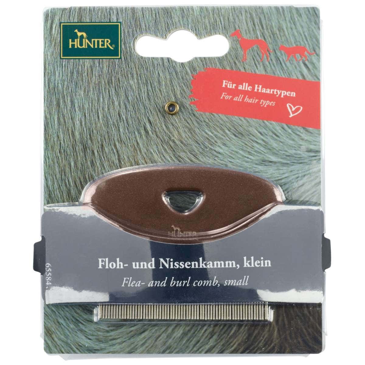 Hunter Peine Antipulgas/piojos Peine Para Pulgas Y Liendres 1 Pieza Talla M-1